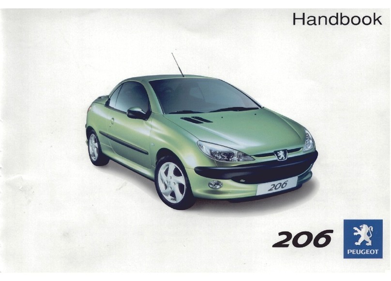 PEUGEOT 206 CC Handbook