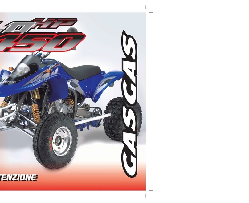 GAS GAS WILD HP 450 Service manual