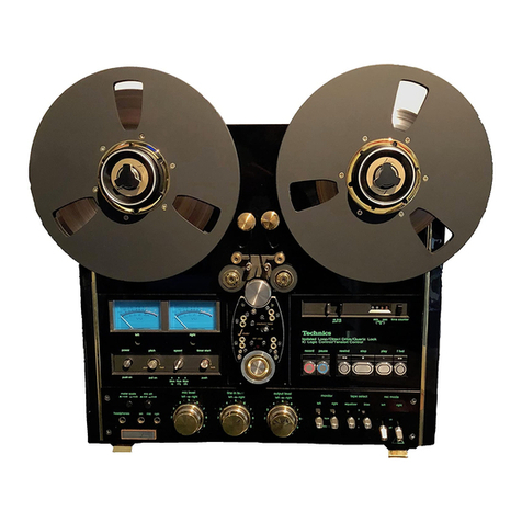 Technics RS-1500 User manual