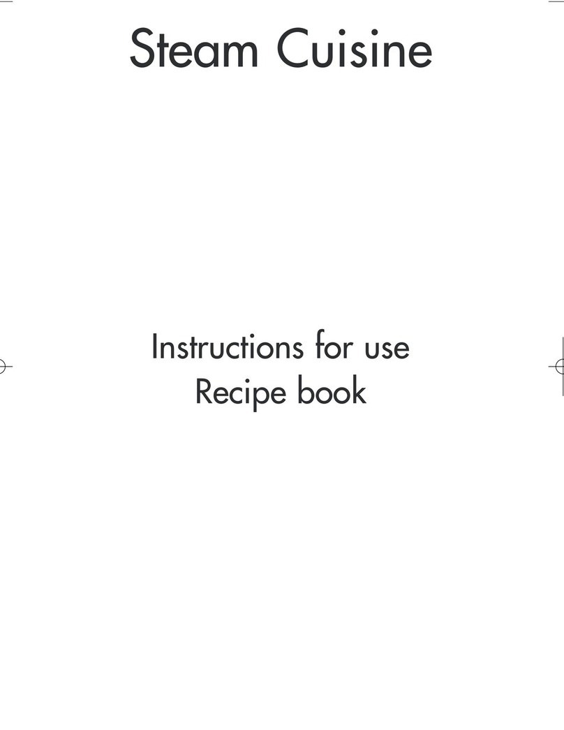 MAGIMIX STEAM CUISINE User manual