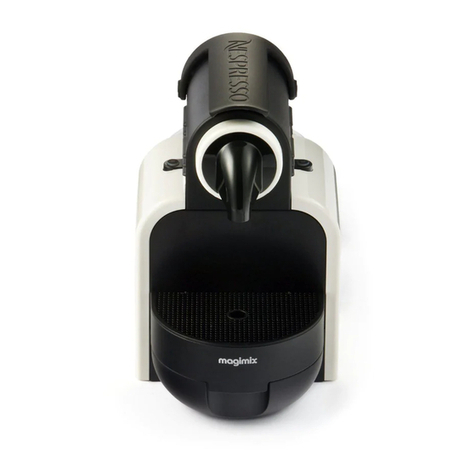 MAGIMIX M100 Nespresso Essenza User manual