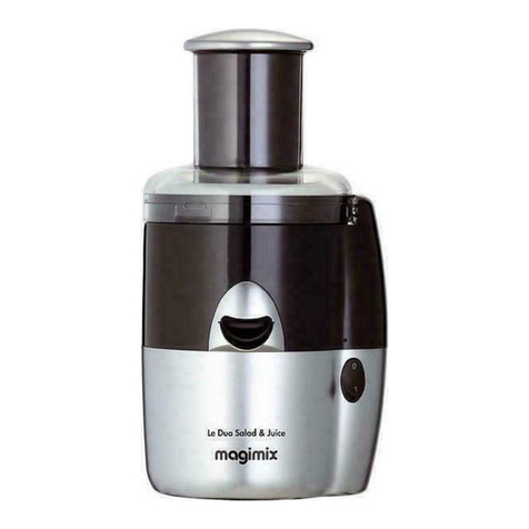 MAGIMIX LE DUO Instructions for use and recipes