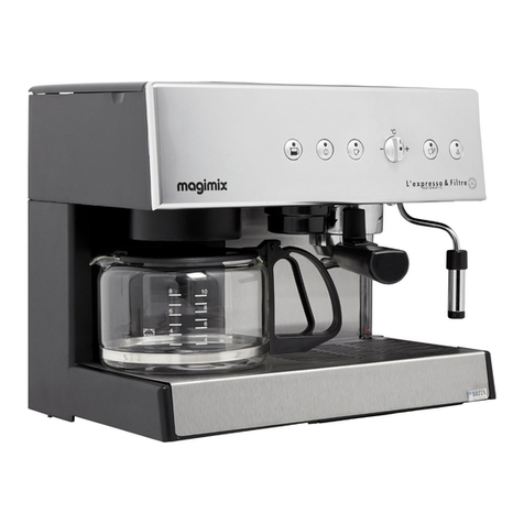 MAGIMIX L EXPRESSO FILTRE AUTOMATIC User manual
