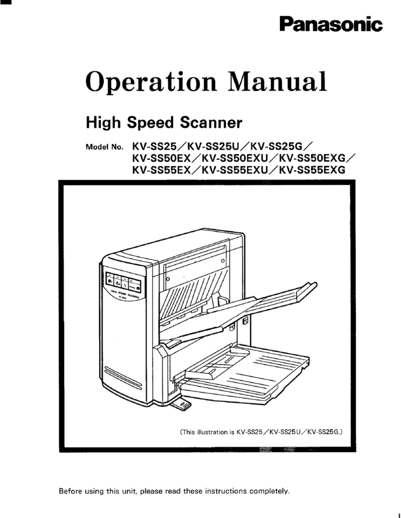 Panasonic KV-SS55EX Operation manual