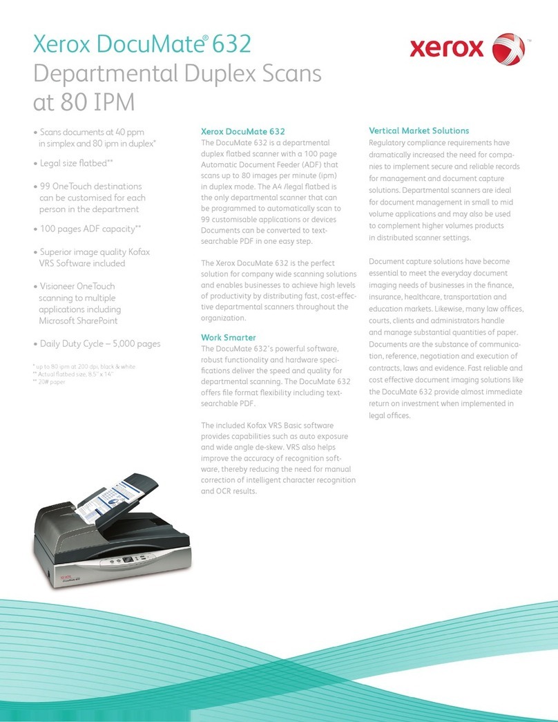 Xerox XDM6325D-WU User manual
