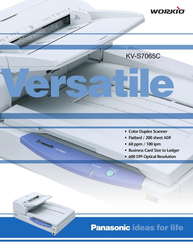 Panasonic Workio KV-S7065C User manual