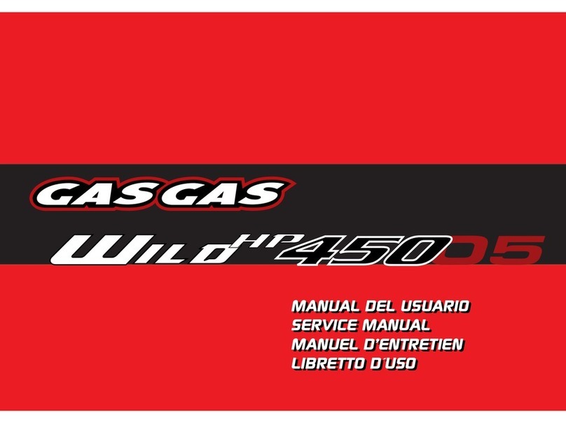 GAS GAS WILD HP 450 - 2005 User manual