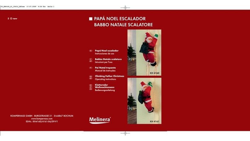 MELINERA KH 4160 -  3 operating instructions