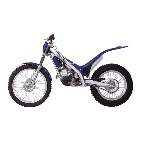 GAS GAS TXT PRO - PART LIST MOTOR 2003 User manual