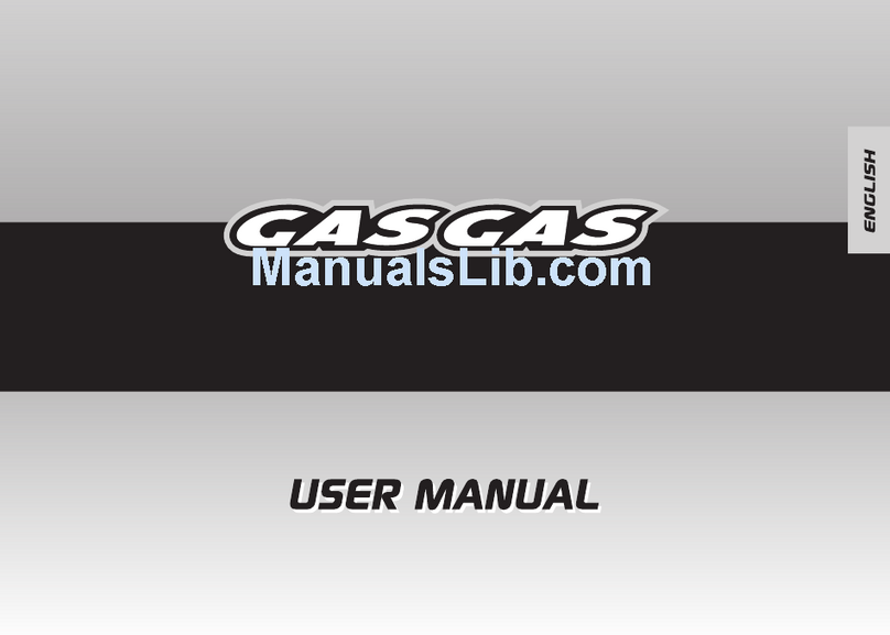 GAS GAS PAMPERA 125 - 2007 User manual