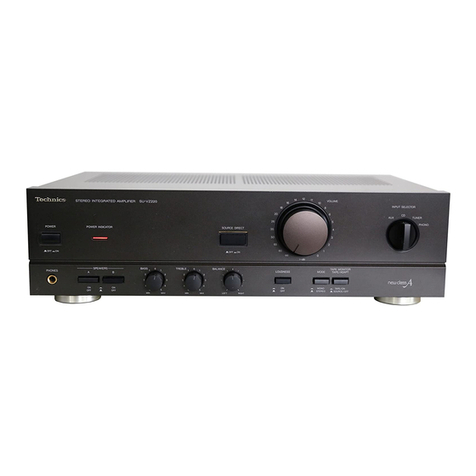 Technics SU-VZ220 User manual