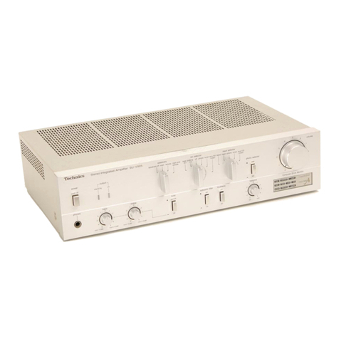 Technics SU-V505 - service User manual