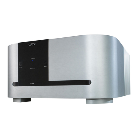 Classe Audio CA-M400 owner's manual