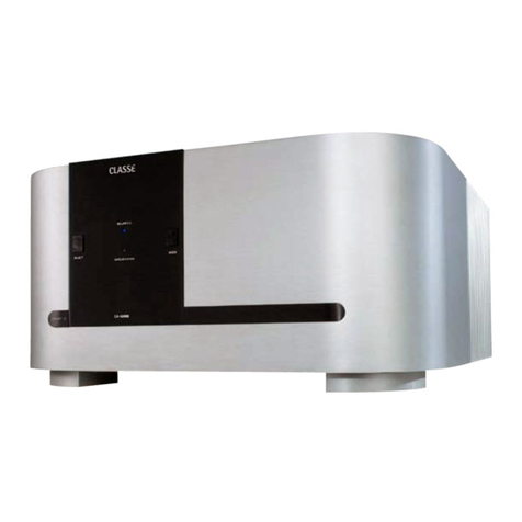 Classe Audio CA-M400 owner's manual