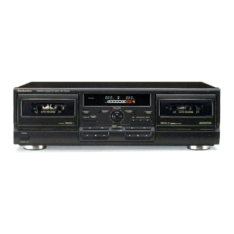 Technics RS-TR333 - SCHEMATICS manual