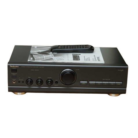 Technics SU-V620 - SERVICE User manual