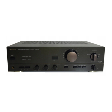 Technics SU-V470 User manual Technics SU-V470 User manual