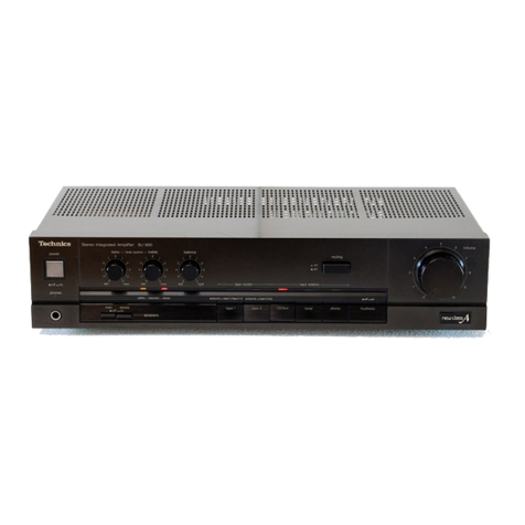 Technics SU-700 User manual