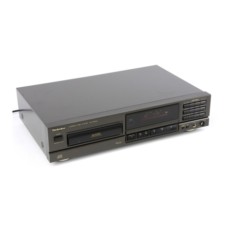 Technics SL-PG200A - SERVICE User manual
