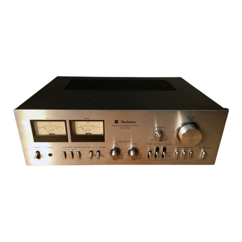 Technics SU-7700 - SCHEMATICS User manual