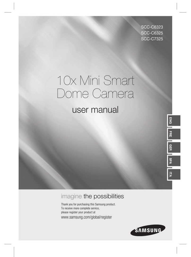 Samsung SCC-C7325 User manual Samsung SCC-C7325 User manual