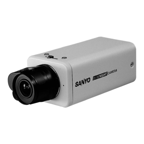 Sanyo VCC-4344 - 1/4" CCD High Performance Day/Night... User manual
