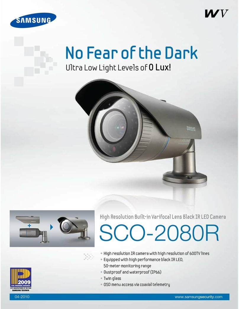 Samsung SCO-2080R Specifications