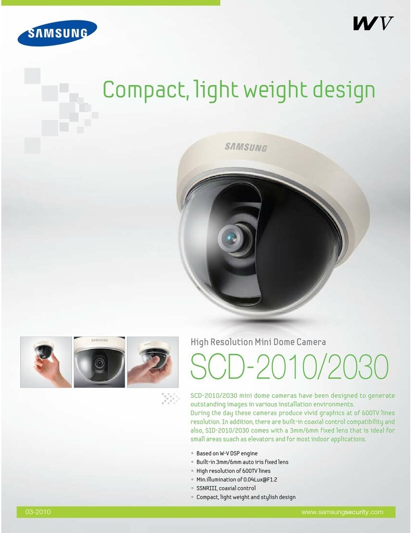 Samsung SCD-2010 User manual