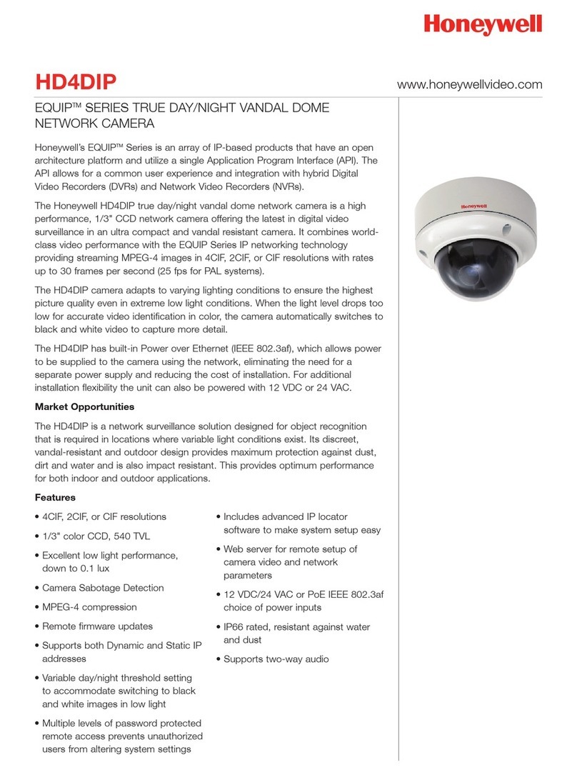 Honeywell EQUIP HD4DIP User manual