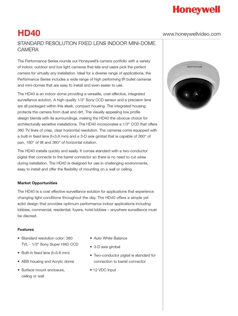 Honeywell HD40 Specifications