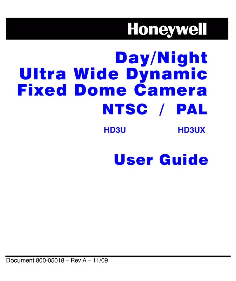 Honeywell HD3UX User manual