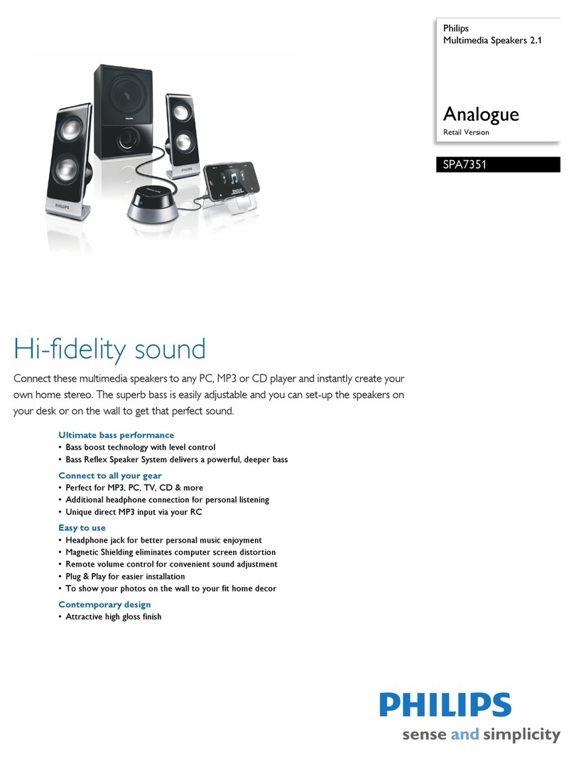 Philips SPA7351 User manual