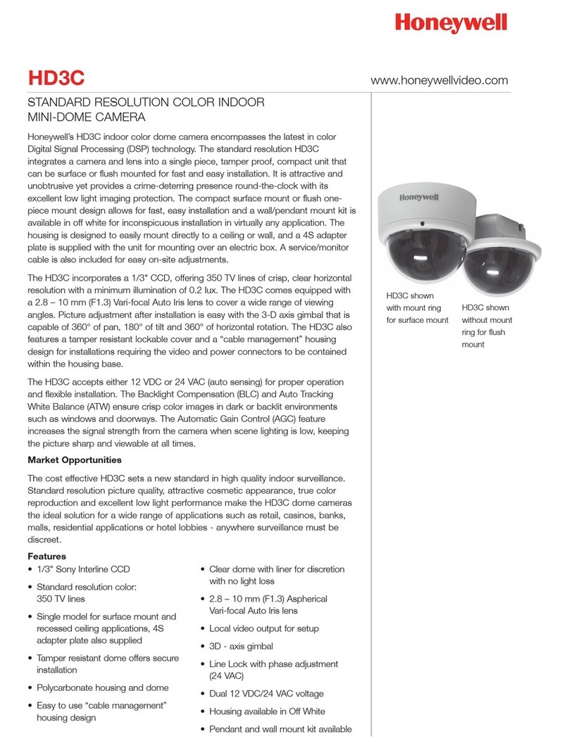 Honeywell HD3C User manual