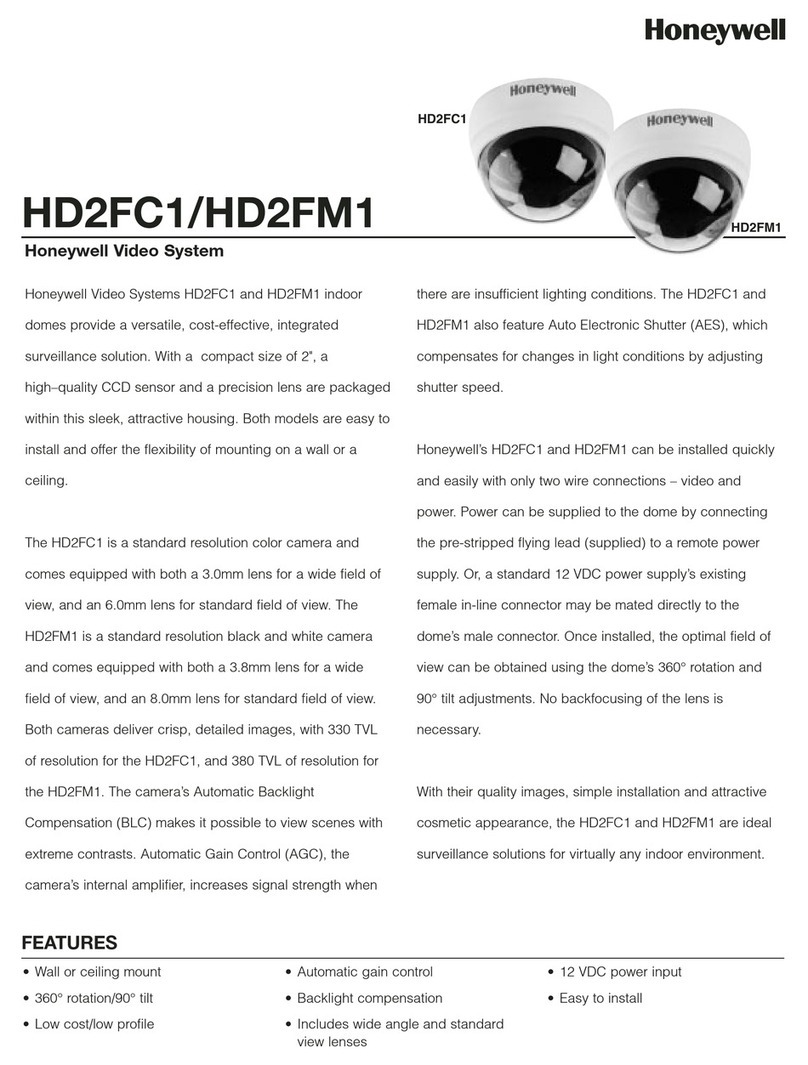 Honeywell HD2FC1 Specifications