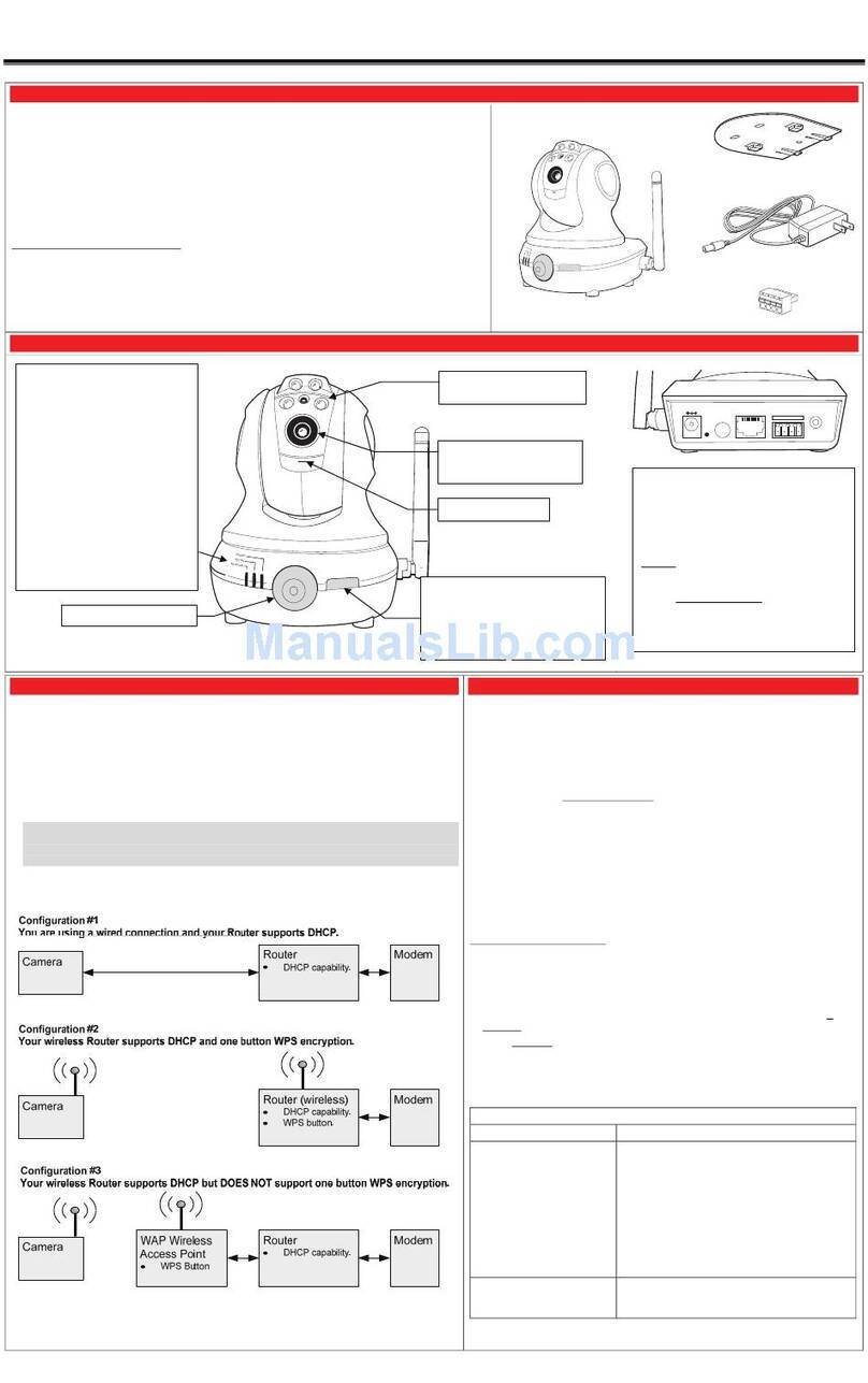 Honeywell IPCAM-PT Quick installation guide