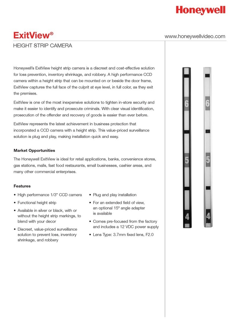 Honeywell ExitView HSB37NS User manual