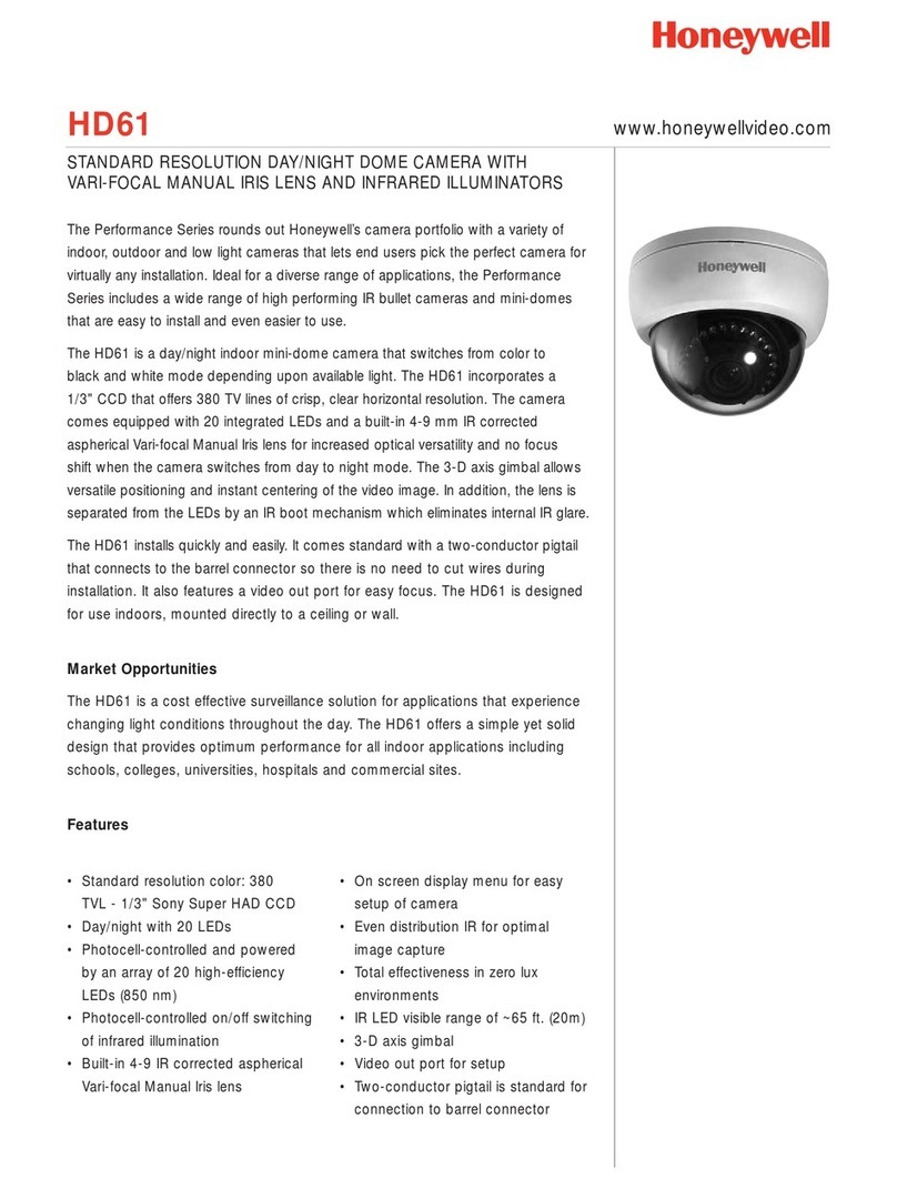 Honeywell HD61 Series User manual