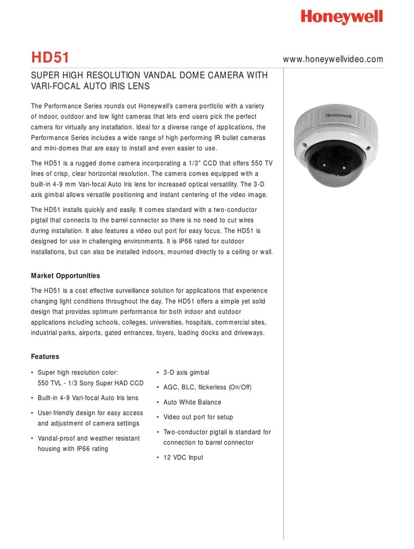 Honeywell HD51 User manual