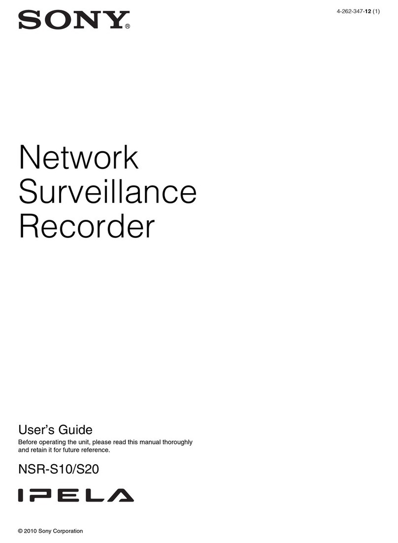 Sony Ipela NSR-S10 User manual