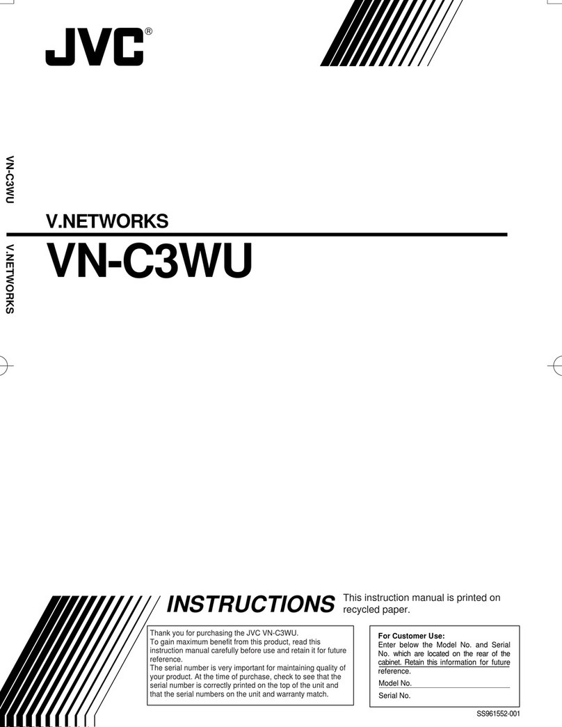 JVC VN-C3WU - Digital Web Color Camera User manual JVC VN-C3WU - Digital Web Color Camera User manual