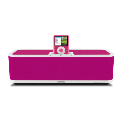 Yamaha PDX 30 - Portable Speakers With Digital Player... owner's manual