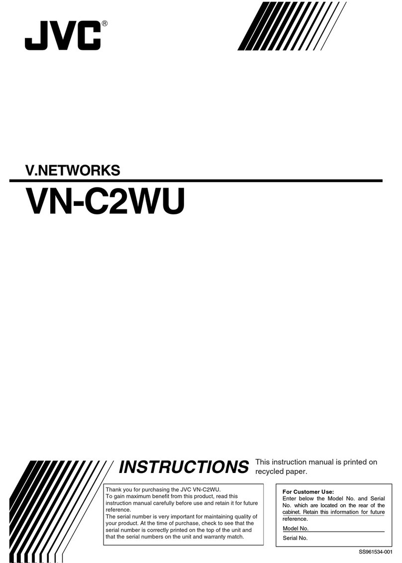 JVC VN-C2WU - V-networks Pan/tilt Camera User manual JVC VN-C2WU - V-networks Pan/tilt Camera User manual