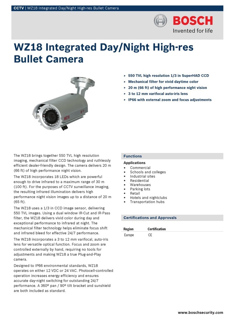 Bosch WZ18NV312-0 User manual