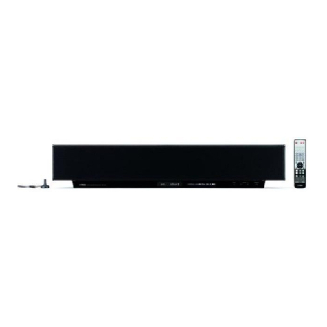 Yamaha YSP1100BL User manual