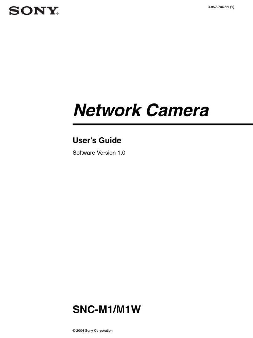 Sony SNC-M1W User manual
