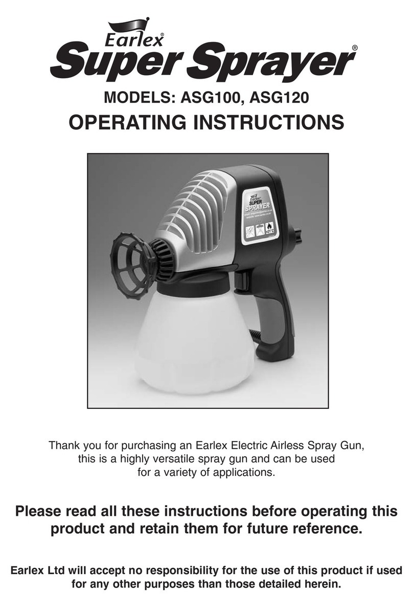 Earlex AGS120 User manual