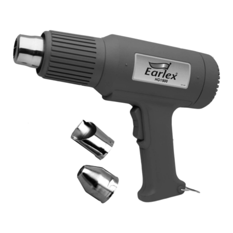 Earlex HG 1500 User manual