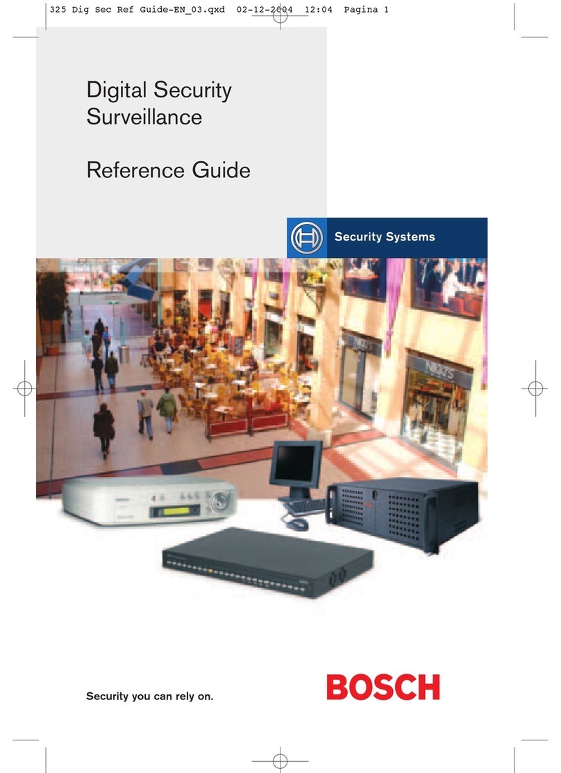 Bosch DVR4C2161 User manual