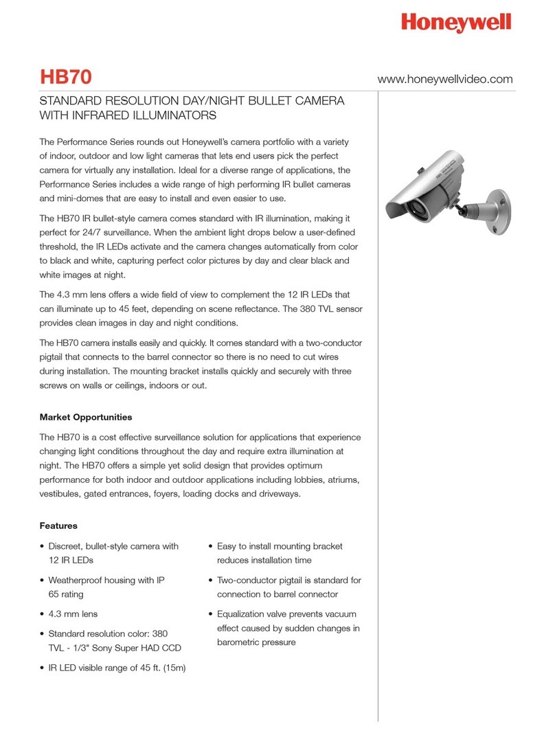 Honeywell HB70 User manual