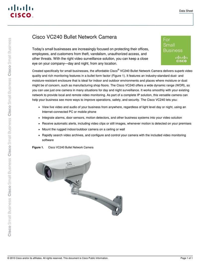 Cisco Small Business VC240 User manual